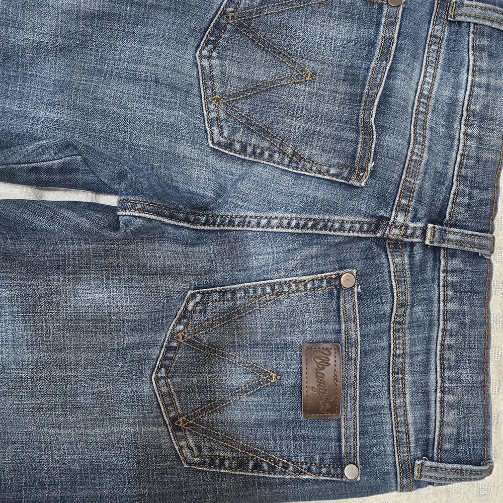 Wrangler Kids Dark Blue Jeans - Picture 4 of 7